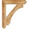 Ekena Millwork Imperial Arts & Crafts Rough Sawn Bracket, Western Red Cedar, 4"W x 26"D x 30"H BKT04X26X30IMP03RWR - alternate 3
